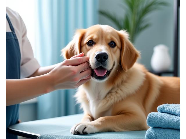 プロのトリマーによる犬のグルーミング