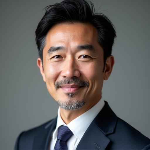 笑顔のトレーニングディレクター、渡辺