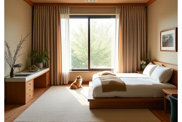 Wagashi Pet Suitesの豪華なペット宿泊施設